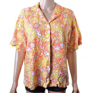 VANS Women's Resort Floral Shirt, S